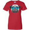 PUG - Pug Dog with sunglasses T Shirt & Hoodie