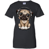 PUG DOG - Cute Pug Puppy Dj Wearing Headphones and Glasses T Shirt & Hoodie
